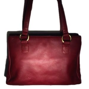 St Johns Bay Red Leather Purse